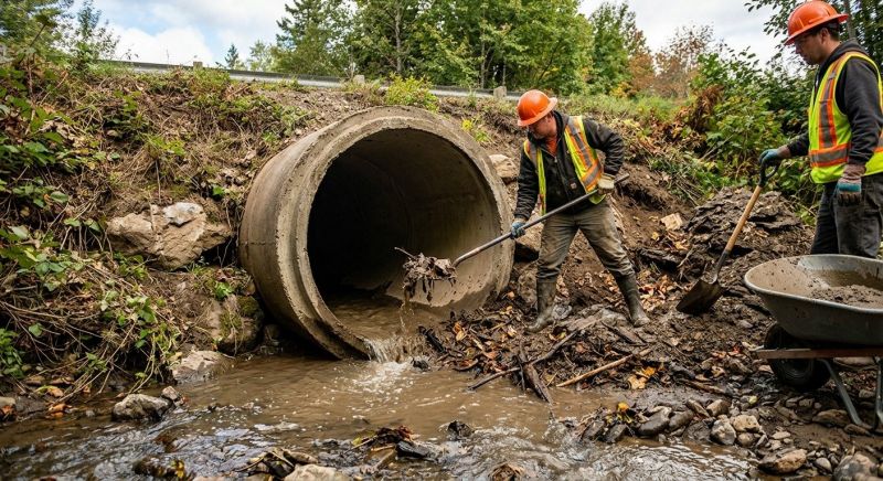 Culvert Maintenance Service